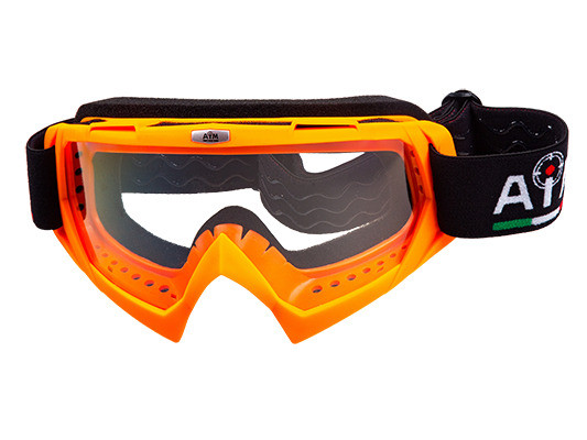 Очки защитные кроссовые AiM 634-400 Orange