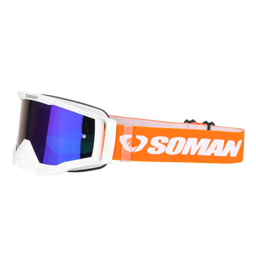 Очки защитные кроссовые Soman SM20 (БЕЛЫЙ)