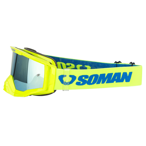 Очки защитные кроссовые Soman SM20 (ЖЕЛТЫЙ)