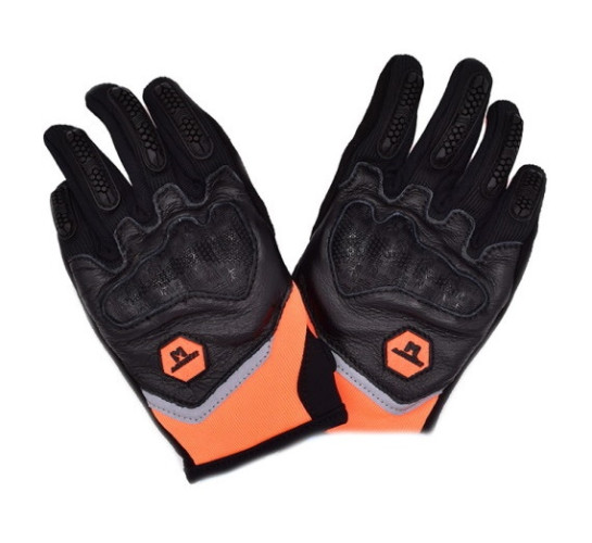 Мотоперчатки Masontex Junior M30BB (Черный/оранжевый)