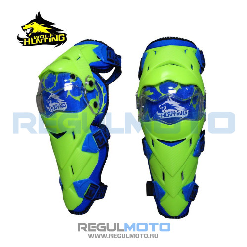 Наколенники Wolf KN01 (Зеленый неон)
