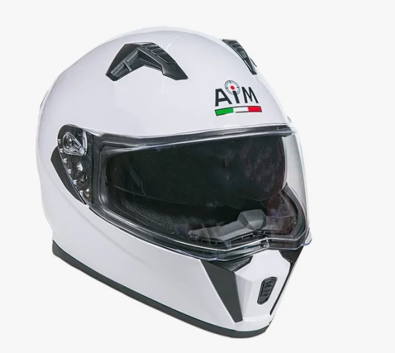 Шлем Шлем AiM JK320 (White Glossy)
