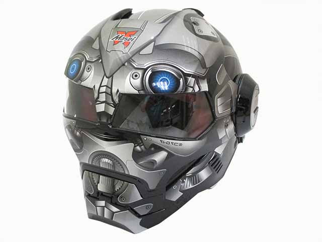 Шлем MASEI 610 Bublebee (серый)