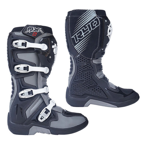 Мотоботы RYO Racing MX6 Enduro, черный / серый