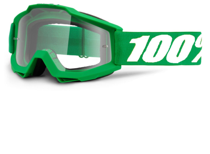 Очки защитные кроссовые 100% STRATA MX Replica Green