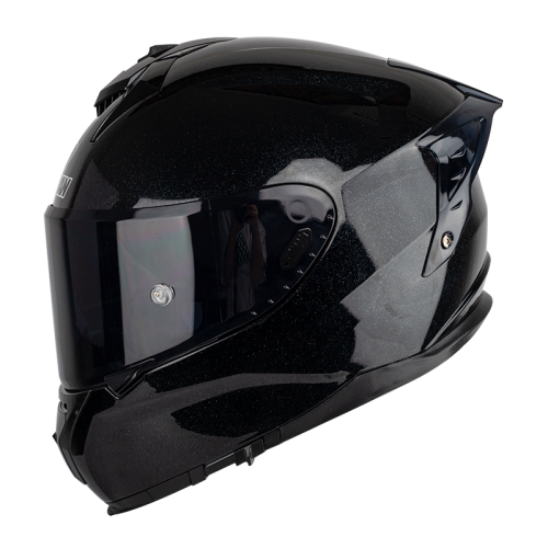 Шлем Soman SM961 интеграл (Черный глянец)
