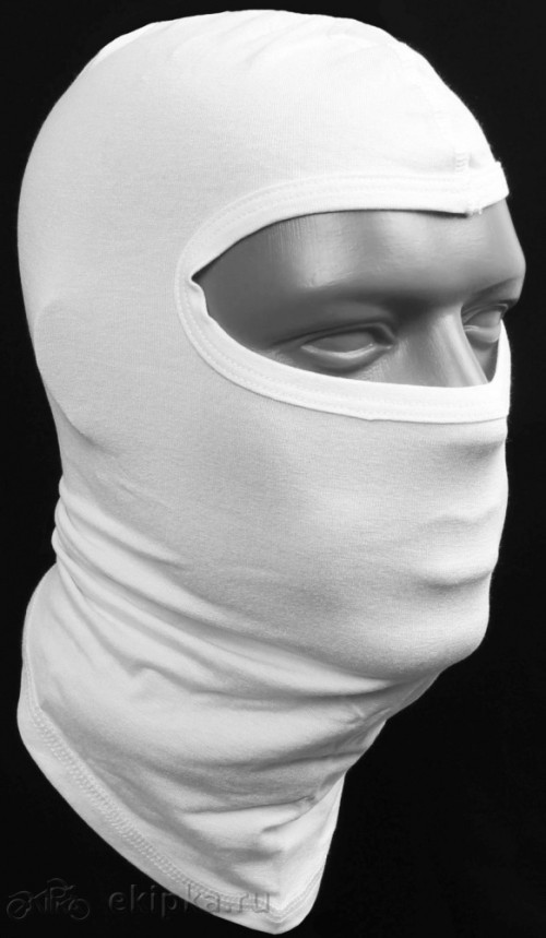 Подшлемник белый LNR-W