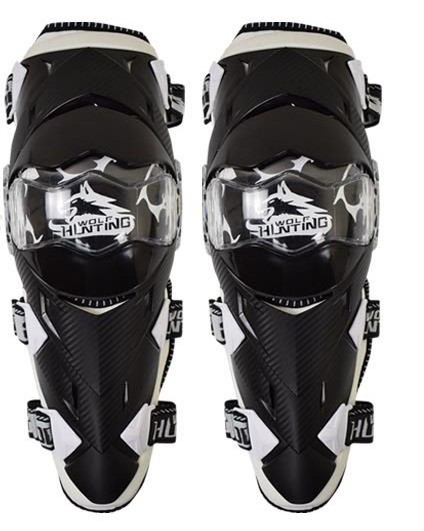 Наколенники Wolf KN01 (Черный/ белый)